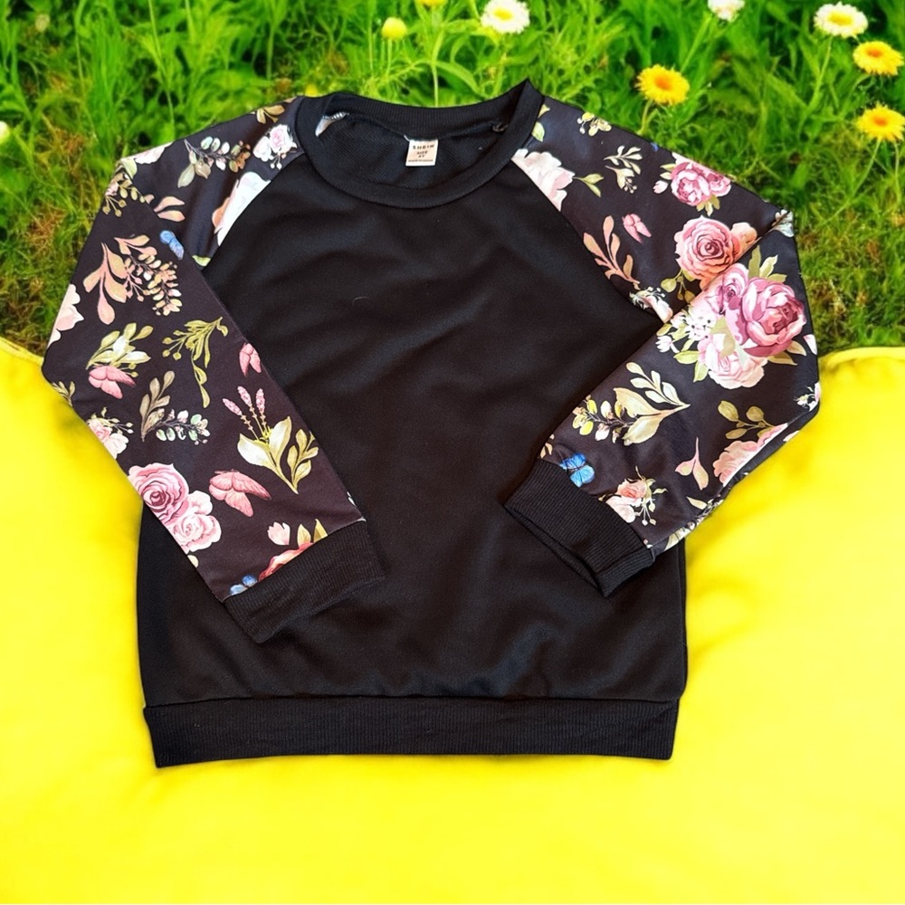 Girls Floral Pullover (6)